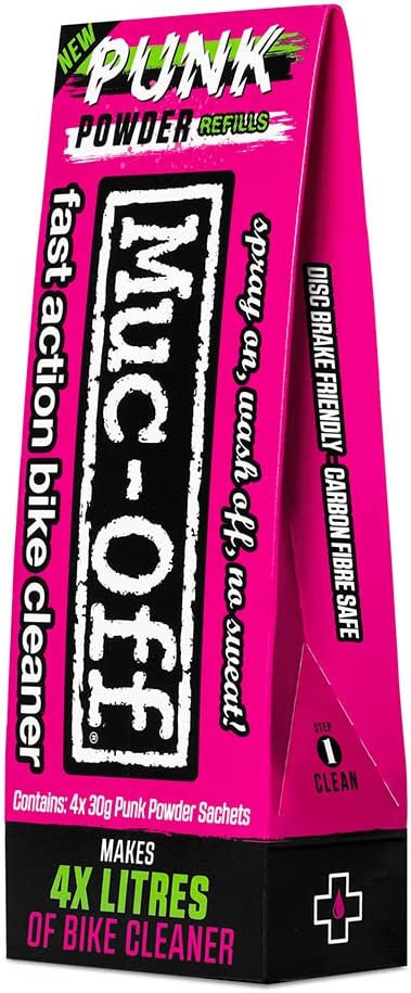 MUC-OFF PUNK POWDER BIKE CLEANER 4 SACHET PACK
