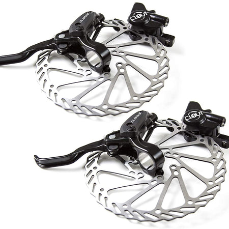 CLARKS CLOUT TWO PISTON HYDRAULIC BRAKES FRONT AND REAR F160/R160