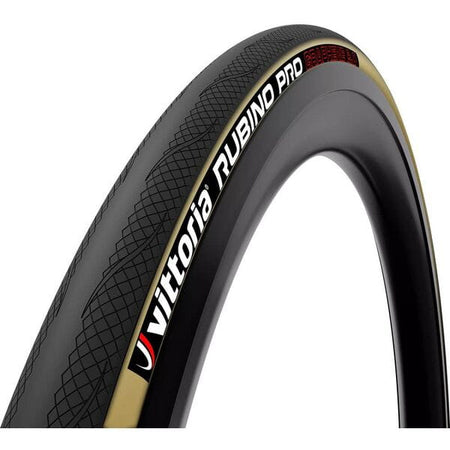 Vittoria Rubino Pro IV 700x25c Fold Black Tan G2.0 Clincher Tyre