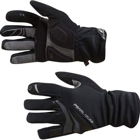 Pearl Izumi - Men's, pro Elite Softshell Gel Glove, Black, Size small