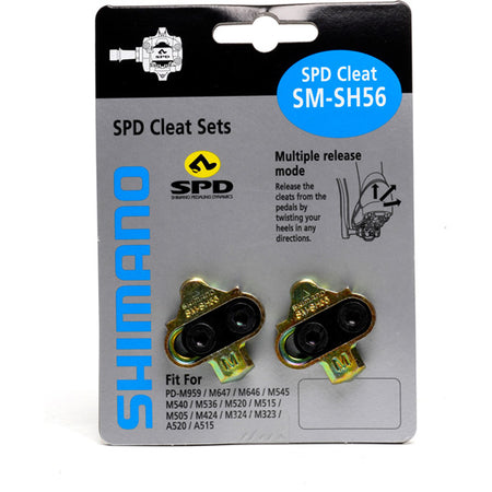 Shimano SM-SH56 MTB SPD Cleats Multi-Release