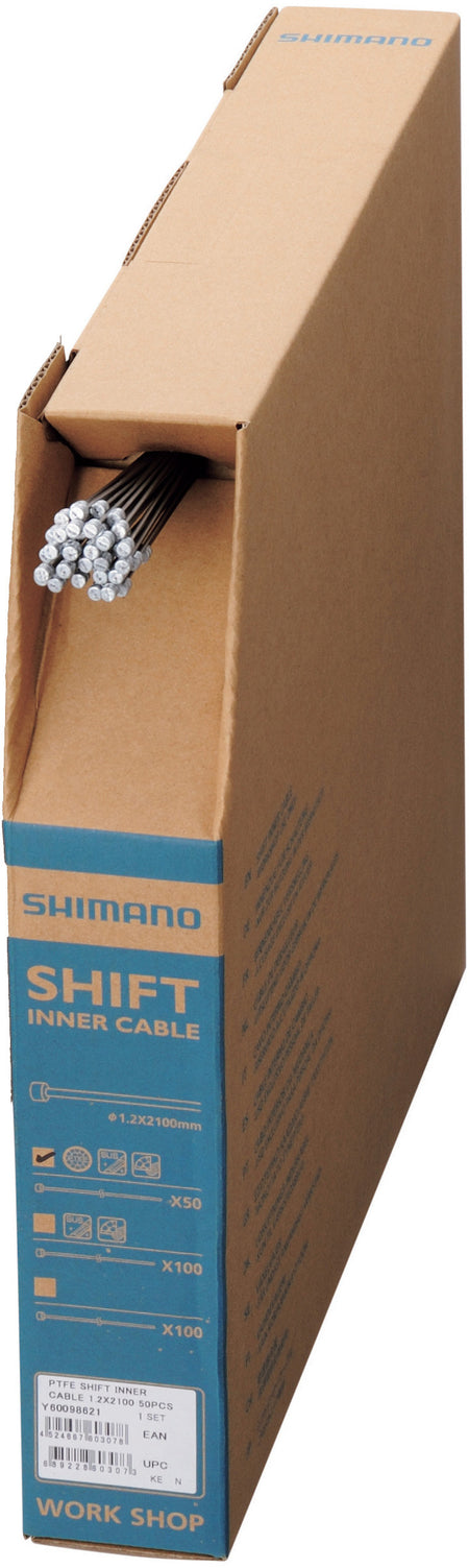 Shimano Shift Inner Road / MTB stainless steel gear inner wire, 1.2 x 2100