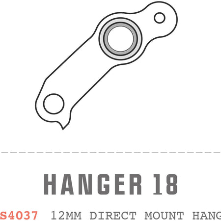 Saracen - Hanger 18 fits: All Myst 2013 Carbon Frame Models Direct Mount