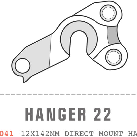 Saracen - Hanger 22 fits: All Ariel models (12x142mm hanger Direct Mount)