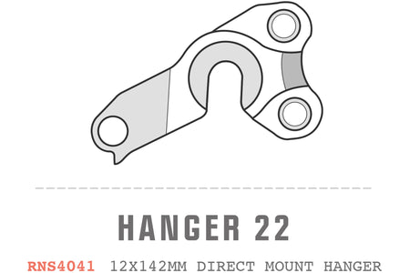 Saracen - Hanger 22 fits: All Ariel models (12x142mm hanger Direct Mount)