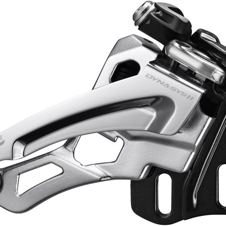 Shimano - Deore XT M8000-L triple front derailleur, low clamp, side swing, front pull