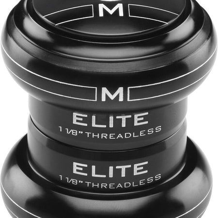 M-Part Elite black threadless headset 1-1 / 8 inch
