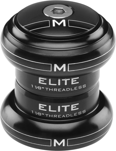 M-Part Elite black threadless headset 1-1 / 8 inch