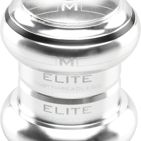 M-Part Elite silver threadless headset 1-1 / 8 inch