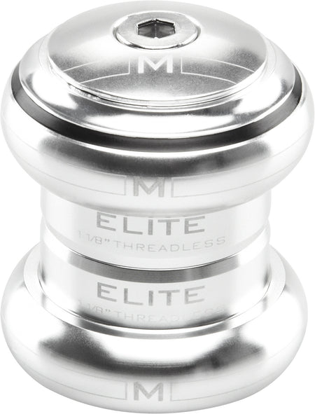 M-Part Elite silver threadless headset 1-1 / 8 inch