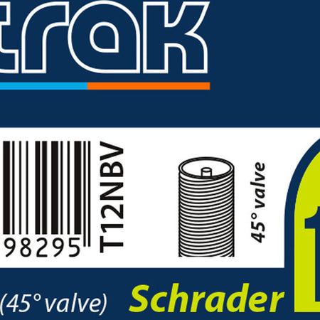 Nutrak - 12 x 1.75 - 2.125 inch Schrader inner tube